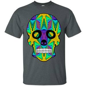 Day of The Dead Skull 9 Gildan Ultra Cotton T-Shirt