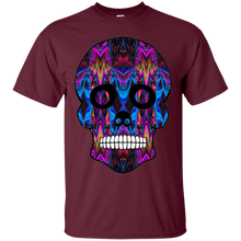 Load image into Gallery viewer, Day of The Dead Skull 5 Gildan Ultra Cotton T-Shirt