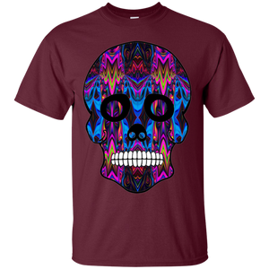 Day of The Dead Skull 5 Gildan Ultra Cotton T-Shirt