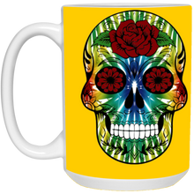 Load image into Gallery viewer, skull 13 15 oz. White Mug