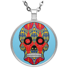 Load image into Gallery viewer, Skull 8 Circle Necklace