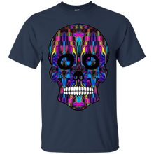 Load image into Gallery viewer, Day of The Dead Skull 3 G200 Gildan Ultra Cotton T-Shirt