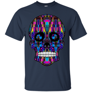 Day of The Dead Skull 3 G200 Gildan Ultra Cotton T-Shirt