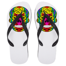 Load image into Gallery viewer, Skull 11 Flip Flops - Large