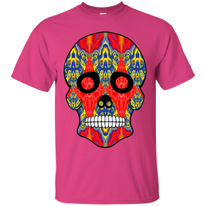 Day of The Dead Skull 8 Gildan Ultra Cotton T-Shirt