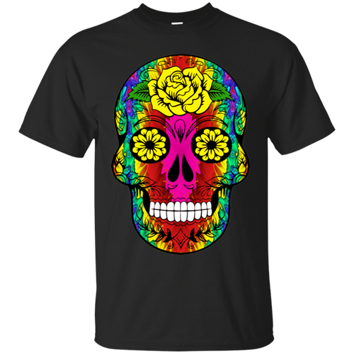 Day of The Dead Skull 11 Gildan Ultra Cotton T-Shirt