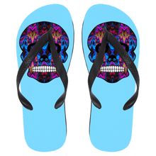 Load image into Gallery viewer, Skull 5 Flip Flops - Large