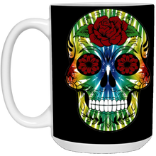 Load image into Gallery viewer, skull 13 15 oz. White Mug