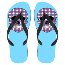 Load image into Gallery viewer, Skull 2 Flip Flops - Large