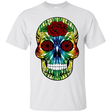 Load image into Gallery viewer, Day of The Dead Skull 13 Gildan Ultra Cotton T-Shirt