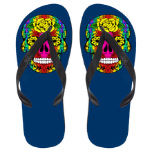 Load image into Gallery viewer, Skull 11 Flip Flops - Large