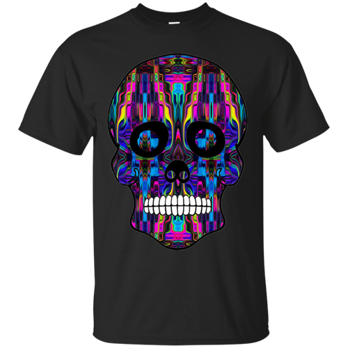 Day of The Dead Skull 3 G200 Gildan Ultra Cotton T-Shirt