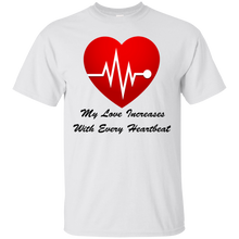 Load image into Gallery viewer, My Love Increases G200 Gildan Ultra Cotton T-Shirt