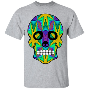 Day of The Dead Skull 9 Gildan Ultra Cotton T-Shirt