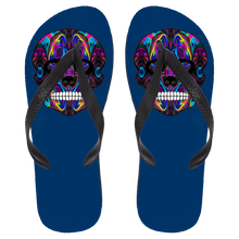 Load image into Gallery viewer, Skull 4 Flip Flops - Large