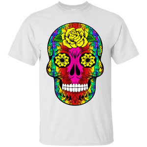 Day of The Dead Skull 11 Gildan Ultra Cotton T-Shirt