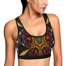 Load image into Gallery viewer, 501 Women&#39;s All Over Print Sports Bra (Model T52)