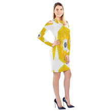 Load image into Gallery viewer, HL2 Cold Shoulder Long Sleeve Dress (Model D37)
