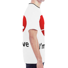 Load image into Gallery viewer, I&#39;m Alive New All Over Print T-shirt for Men (Model T45)