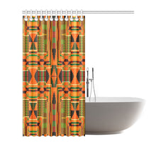 Load image into Gallery viewer, Kente 3 Shower Curtain 72&quot;x72&quot;