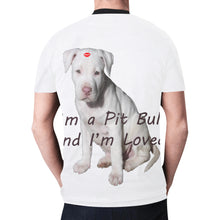 Load image into Gallery viewer, I&#39;m a Pit Bull 2 New All Over Print T-shirt for Men/Large Size (Model T45)