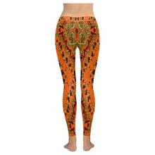 Load image into Gallery viewer, Kente 9 Low Rise Leggings (Invisible Stitch) (Model L05)