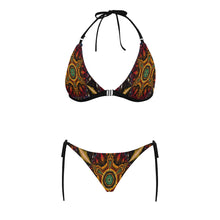 Load image into Gallery viewer, 501 Buckle Front Halter Bikini Swimsuit (Model S08)