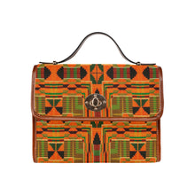 Load image into Gallery viewer, Kente 3 Waterproof Canvas Bag/All Over Print (Model 1641)