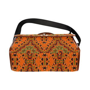 Kente 9 Waterproof Canvas Bag/All Over Print (Model 1641)