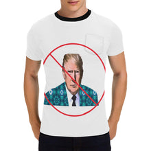 Load image into Gallery viewer, Do Not Trump Men&#39;s All Over Print T-Shirt with Chest Pocket (Model T56)