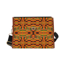 Load image into Gallery viewer, Kente 5 Waterproof Canvas Bag/All Over Print (Model 1641)