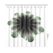 Load image into Gallery viewer, floral fract 9 Shower Curtain 72"x72"