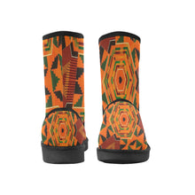 Load image into Gallery viewer, Kente 8 Custom High Top Unisex Snow Boots (Model 047)