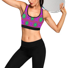 Load image into Gallery viewer, pattern 310 Women&#39;s All Over Print Sports Bra (Model T52)