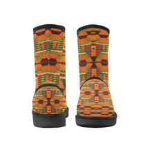 Load image into Gallery viewer, Kente 5 Custom High Top Unisex Snow Boots (Model 047)