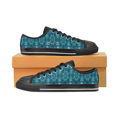 pattern 300 Canvas Women's Shoes/Large Size (Model 018)