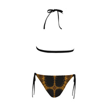 Load image into Gallery viewer, 504 Buckle Front Halter Bikini Swimsuit (Model S08)