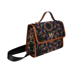 fract 13 Waterproof Canvas Bag/All Over Print (Model 1641)