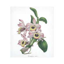 Load image into Gallery viewer, Dendrobium nobile Cotton Linen Wall Tapestry 51&quot;x 60&quot;