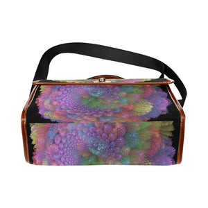 fractal spiral 1 Waterproof Canvas Bag/All Over Print (Model 1641)