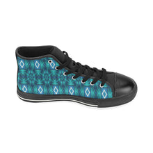 Load image into Gallery viewer, pattern 300 High Top Canvas Women&#39;s Shoes/Large Size (Model 017)
