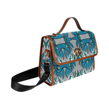 Load image into Gallery viewer, stained glass pattern 1aa Waterproof Canvas Bag/All Over Print (Model 1641)