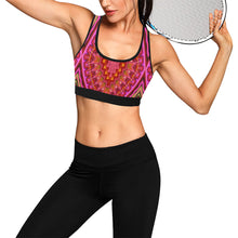 Load image into Gallery viewer, pattern 312 Women&#39;s All Over Print Sports Bra (Model T52)