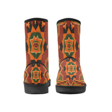 Load image into Gallery viewer, Kente 6 Custom High Top Unisex Snow Boots (Model 047)