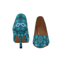 Load image into Gallery viewer, pattern 300 Women&#39;s Pointed Toe Low Heel Pumps (Model 053)