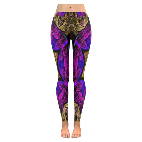 fractal 51 aa Low Rise Leggings (Invisible Stitch) (Model L05)