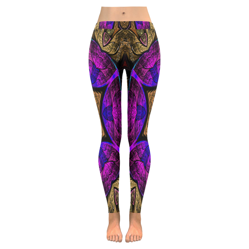 fractal 51 aa Low Rise Leggings (Invisible Stitch) (Model L05)