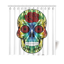 Load image into Gallery viewer, skull 13 Shower Curtain 69&quot;x70&quot;