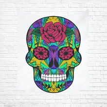 Load image into Gallery viewer, skull 12 Cotton Linen Wall Tapestry 51&quot;x 60&quot;