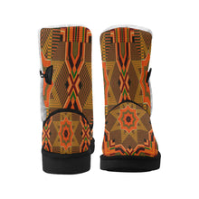 Load image into Gallery viewer, Kente 10 Unisex Single Button Snow Boots (Model 051)